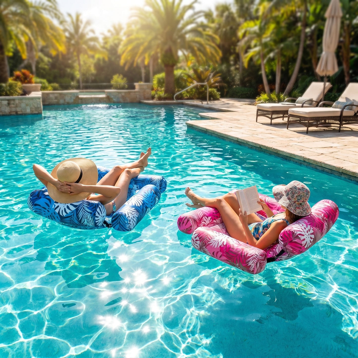 PoolDrift™ Inflatable Pool Chair